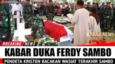 Viral Kabar Duka Ferdy Sambo
