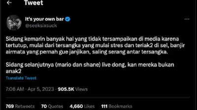 Cuitan Ayah David Ozora korban penganiayaan Mario Dandy