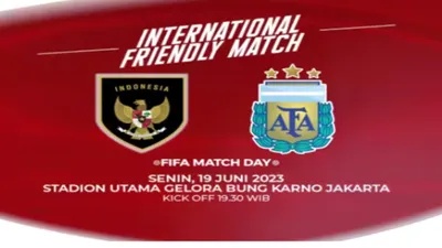Penjualan Tiket Match Day Indonesia VS Argentina Dibuka Besok