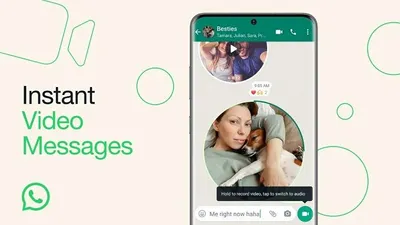 Fitur Pesan video sekarang datang ke WhatsApp! Sama seperti pesan suara, Anda akan segera dapat mengirim pesan video di WhatsApp.