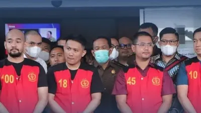 Para tersangka kasus Obstruction of Justice Brigadir J