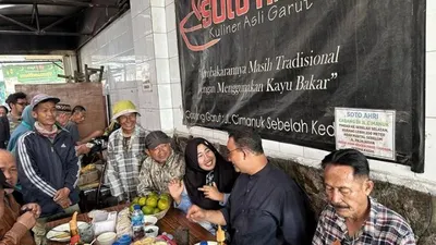 Berkunjung ke Kota Garut, Jawa Barat, Capres Pilpres 2024 Anies Baswedan Pesan Menu Kuliner Ini untuk Sarapan