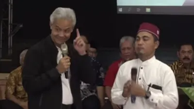 Ganjar Pranowo dan Salah Satu Perakit Bom Bali