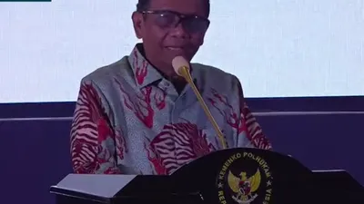 Menkopolhukam Mahfud MD