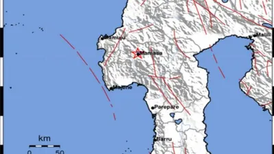 Gempa Bumi M 2,3 Guncang Wilayah Mamasa Sulawesi Barat