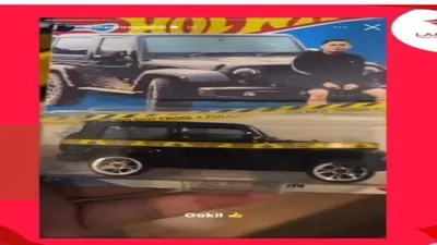 Viral Hot Wheels Rubicon Mario Dandy Lengkap dengan Police Line, Warganet Sindir: Jadi Brand Ambassador?