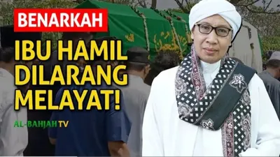 Penjelasan Buya Yahya mengenai larangan ibu hamil untuk Melayat atau takziah.(Tangkap Layar YouTube AL-BAHJAHTV)