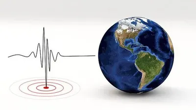 Ilustrasi gempa bumi