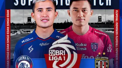 Big Match! Link Nonton Live Streaming Arema FC vs Bali United FC Malam Hari Ini, di Indosiar (Vidio)