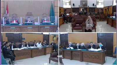Potret Suasana Persidangan Mario Dandy 