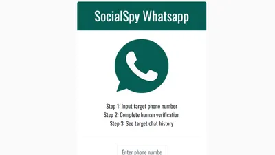 illustrasi. Socialspy WhatsApp