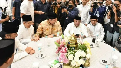 Menko Airlangga Hartarto Hadiri Acara Buber