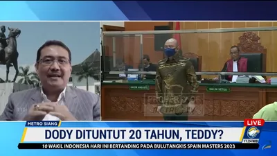Pakar Hukum Hibnu Nugrogo Prediksi Tuntutan Teddy Minahasa
