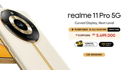 Realme 11 Pro 5G Resmi Hadir dengan Spek Dewa, Begini Spesifikasi dan Harga Lengkapnya