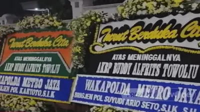 Potret Ucapan Turut Berduka Cita AKBP Buddy