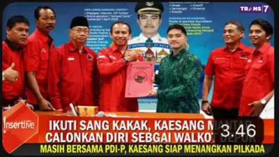 CEK FAKTA: Ikuti Jejak Gibran, Kaesang Mantap Calonkan Diri Sebagai Wali Kota Depok