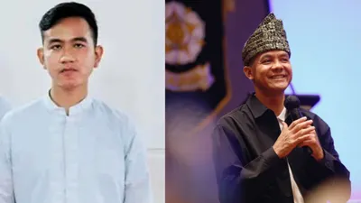 Ganjar Pranowo dan Gibran Rakabuming Raka