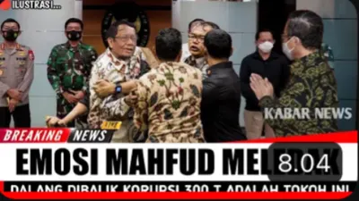 Benarkah Mahfud MD ngamuk mengetahui dalang transaksi jangkal Kemenkeu?