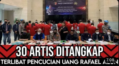 Polisi Akhirnya Menangkap 30 Artis yang Terlibat Kasus TPPU Rafael Alun Trisambodo?