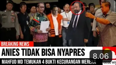 Beredar informasi bahwa mantan Gubernur DKI Jakarta, Anies Baswedan tidak dapat melanjutkan menjadi calon presiden 2024. Benarkah faktanya?