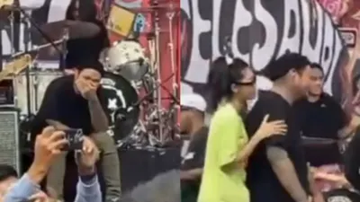 Virgoun Menangis ketika Manggung 