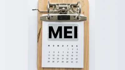 Illustrasi. Kalender Bulan Mei 2023