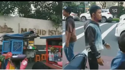 Polisi Tindak Tegas Juru Parkir Liar Masjid Istiqlal yang Pasang Tarif 10 Ribu Per Motor!
