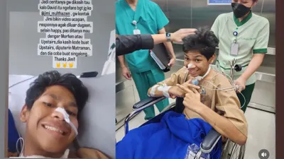David mendapatkan kiriman video dari indolanya, melihat hal itu senyum sumringah David jelas tergambar diwajahnya.