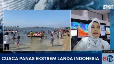 Badan Meteorologi Klimatologi dan Geofisika menjelaskan terkait fenomena panasnya cuaca yang terjadi di Indonesia beberapa hari belakangan.