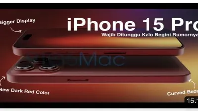 Penampakan Iphone 15 Pro yang Menawan