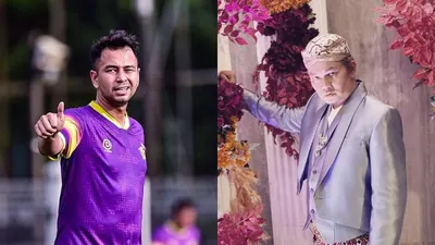Kolase foto Indra Bekti dan Raffi Ahmad