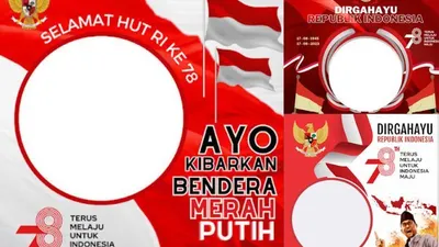 20 Link Twibbon HUT RI ke 78, Pasang Fotomu di Sini Untuk Meriahkan Hari Kemerdekaan 17 Agustus 2023 (Twibbonize)