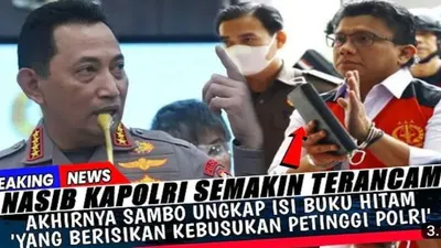 Kapolri Listyo Sigit terseret dalam isi buku hitam Ferdy Sambo