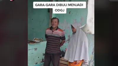 Heboh di TikTok kisah Bapak Warkin yang memiliki anak dengan gangguan jiwa akibat di-bully temannya.
