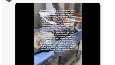 Heboh di Twitter diduga korban kekerasan dalam rumah tangga (KDRT) di Depok.