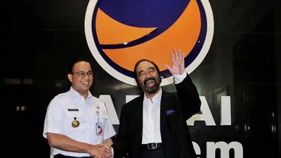 Ketua Partai Nasdem, Surya Paloh mengaku membahas cawapres untuk Anies Baswedan dalam kesempatannya saat bertemu dengan Luhut Binsar Pandjaitan.