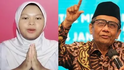Syarifah Pelajar dari Jambi Beri Tantangan ke Mahfud MD