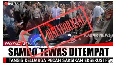 CEK FAKTA Ferdy Sambo ditembak mati