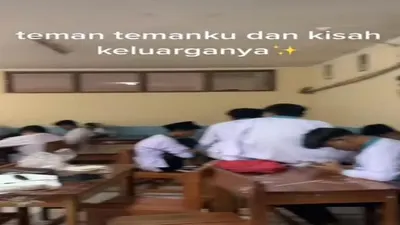Konten tentang Kisah keluarga oleh seorang siswa