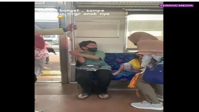 Viral Seorang Penumpang Diduga Diturunkan dari KRL karena Anaknya Rewel