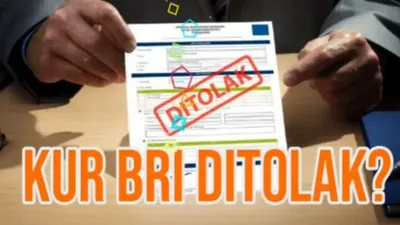 Illustrasi. KUR BRI Ditolak 