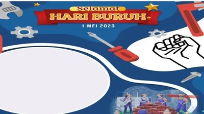 Link Twibbon Hari Buruh 2023