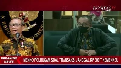 Menko Polhukam Mahfud MD klarifikasi tentang uang Rp 300T