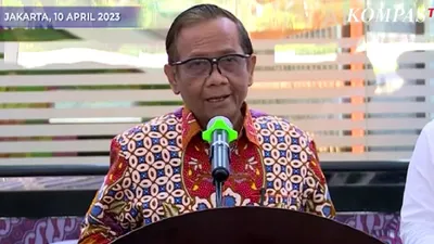 Menkopolhukam Mahfud MD