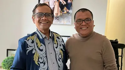 Mahfud MD dan Denny Indrayana