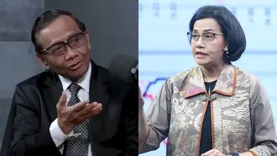 Berikan Pujian, Mahfud MD Sebut Sri Mulyani adalah Menkeu Terbaik, tapi.....