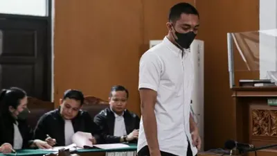 Mario Dandy dalam persidangan kasus Penganiayaan terhadap David Ozora