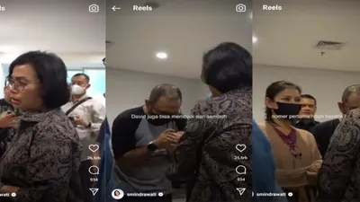 Menkeu Sri Mulyani Bertemu Orang Tua David, Sampaikan Maaf dari Kemenkeu Beri Dukungan Penuh Demi Kesembuhan