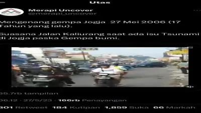 Situasi Gempa Jogja 27 Mei 2006 lalu