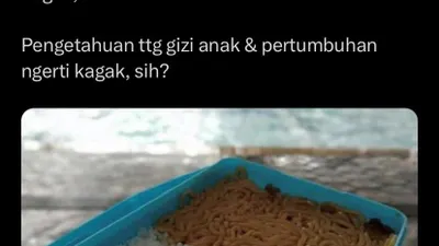 Bekal mie instant untuk anak sekolah menjadi perdebatan terkait gizi yang diperoleh jika mengkonsumsi makanan tersebut.